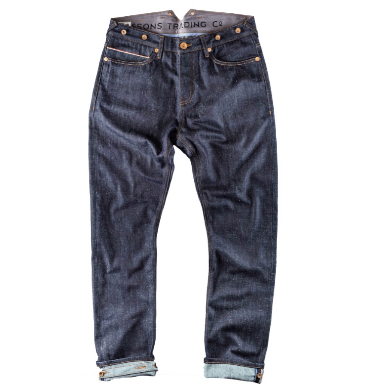 Indigo Men's Raw Selvedge Jeans By